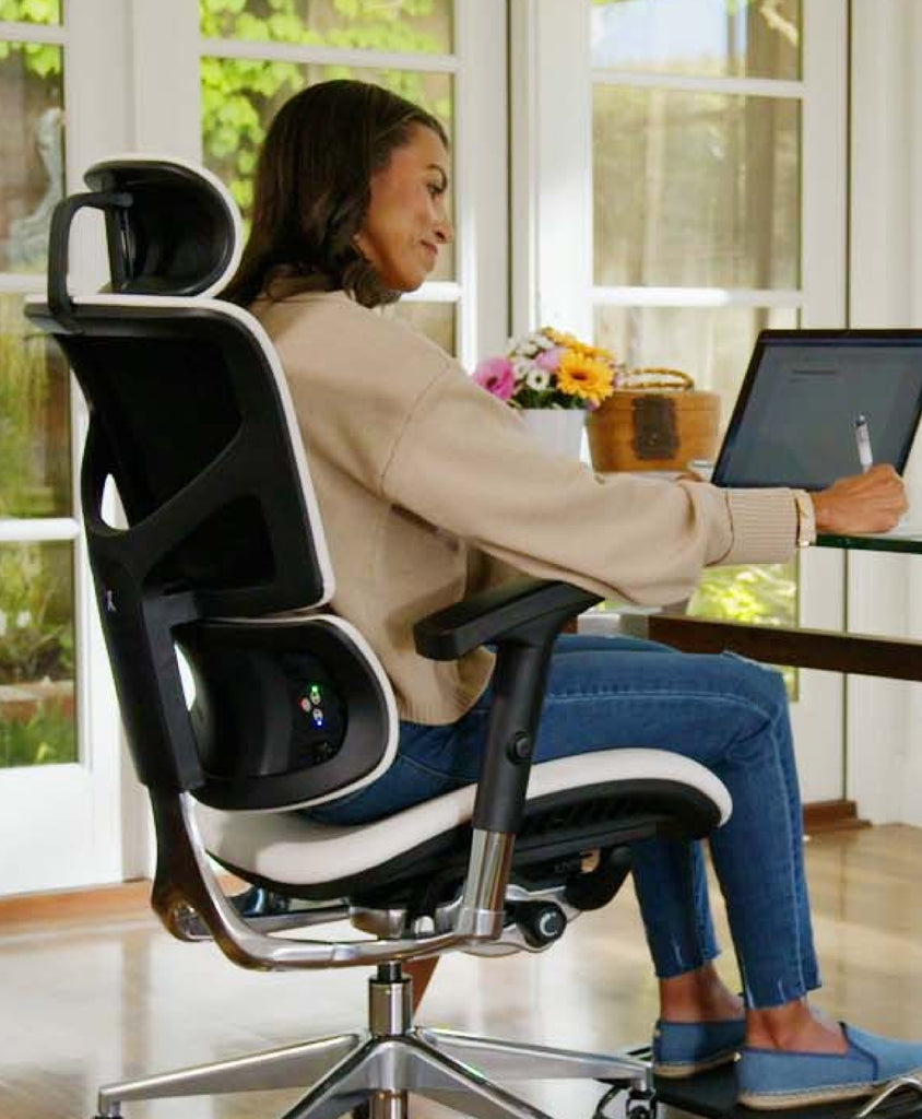 The X Chair With Heat And Massage ELEMAX™ Cooling, Heat & Massage Unit | X-Chair Official Site