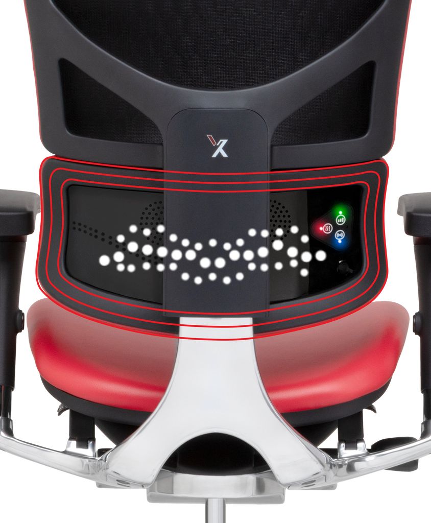 X chair with clearance heat and massage