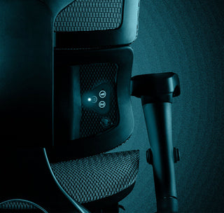 Blue overlay image of cooling feature